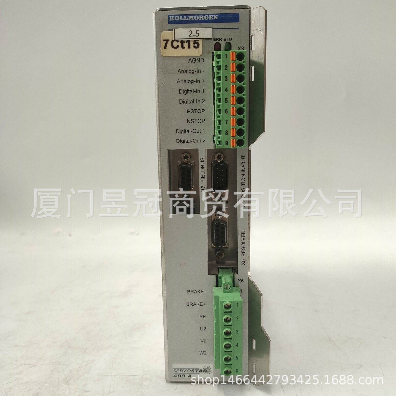 原装进口KOLLMORGEN科尔摩根伺服器SERVOSTAR 403A-P S403BA-PB新