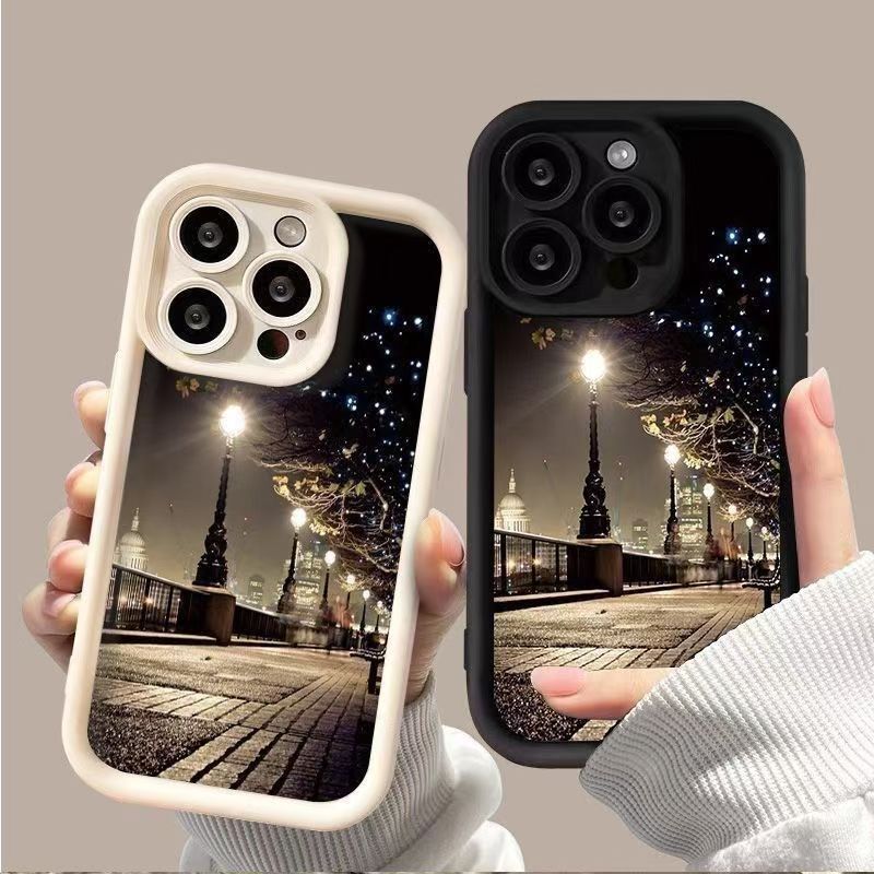 City Night View Fashion Applicable Apple 16/15/14Pro Phone Case 15Pro Max Popular 13/12