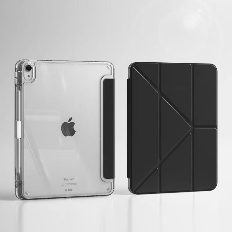 iPad11タブレット保護ケース3+Y折高透明アクリルAir11Y折タブレットケースPro11磁気吸着ケースに適用|undefined