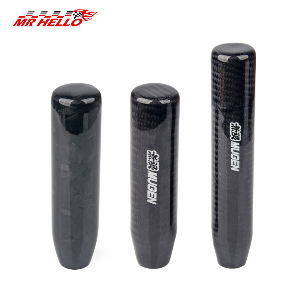 Tax-Included Car Modification Parts Carbon Fiber Gear Shift Knob 18cm Extended Shift Knob 13cm Shift Handle