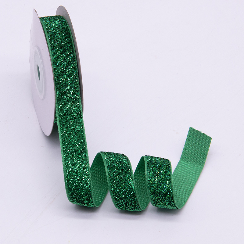 Suministro de terciopelo de oro estampado regalos de Navidad regalo caja de regalo embalaje cintas decoración de Navidad cintas