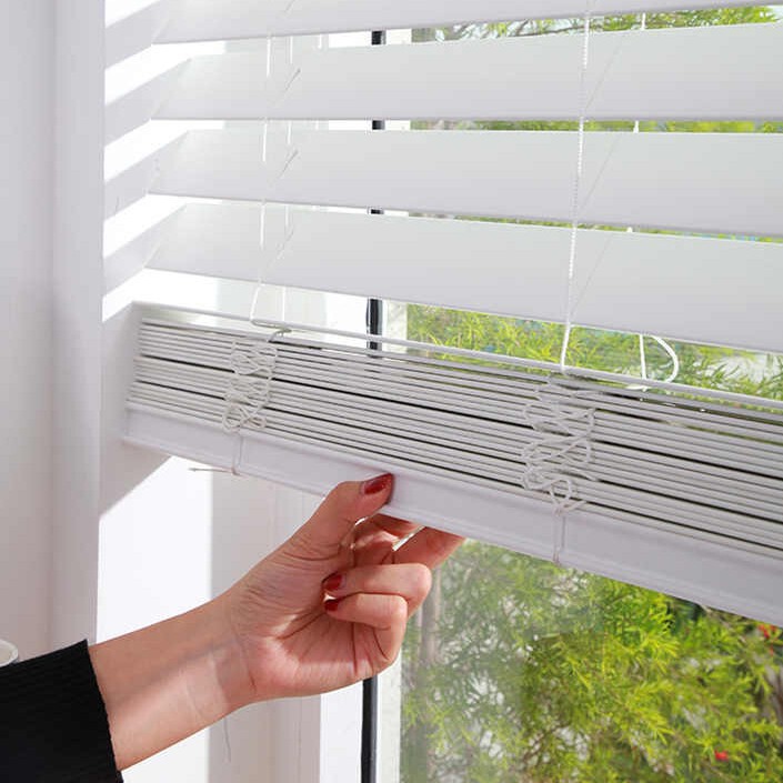 Pull-Free Anti-Wood Blinds Blackout Curtains Technology Chinese Wooden Blinds Lift Kitchen Living Room Office Wholesale