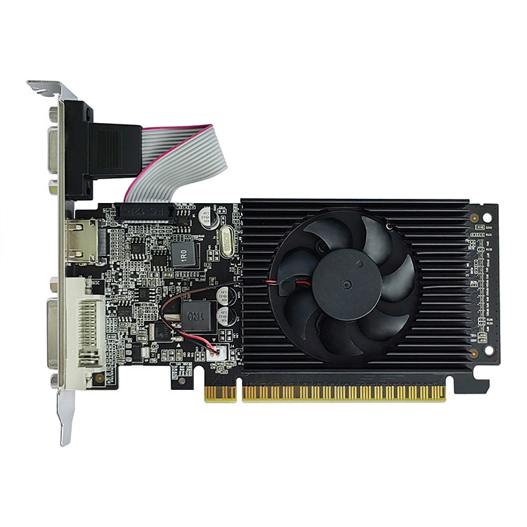 GT210 1G DDR3 discrete graphics card small chassis half-height card video graphics card entry-level home office