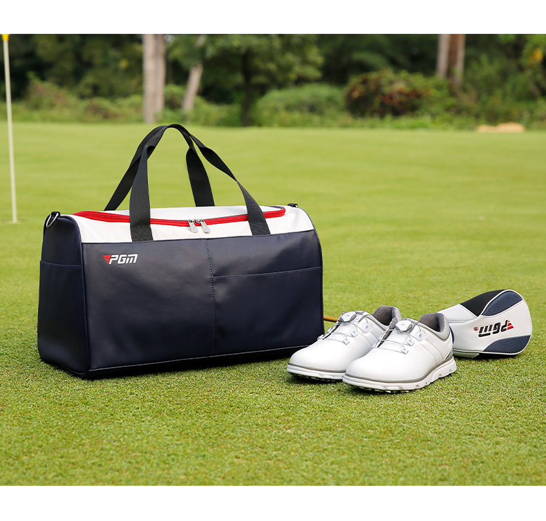 Túi đựng đồ golf PGM chống nước siêu nhẹ, dung tích lớn 48×26×28 cm — YWB044-Màu đen, YWB044-Trắng xanh đậm chi tiết 9