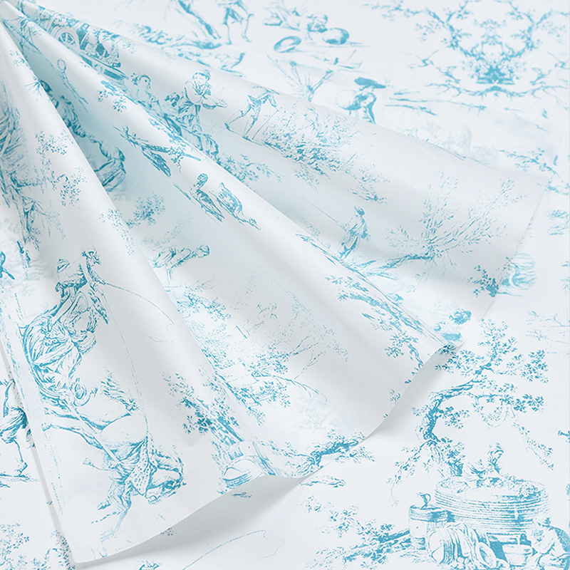 Nuevo papel de pera 70*50cm papel de envolver flores forro base mano amasando papel de algodón papel de envolver flores al por mayor fabricante