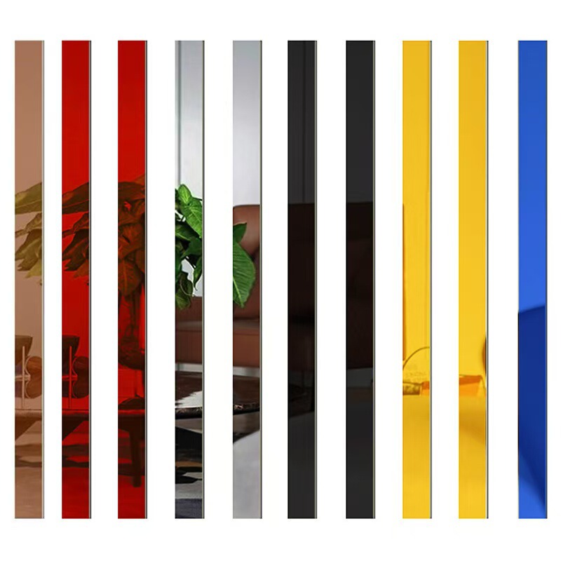 Cross-Border Hot Selling Long Mirror Wall Stickers Acrylic Mirror Decorative Stickers Waistline Stickers Waterproof Cross-Border Hot Selling Long Mirror Wall Stickers Acrylic Mirror Decorative Stickers Waistline Stickers Waterproof