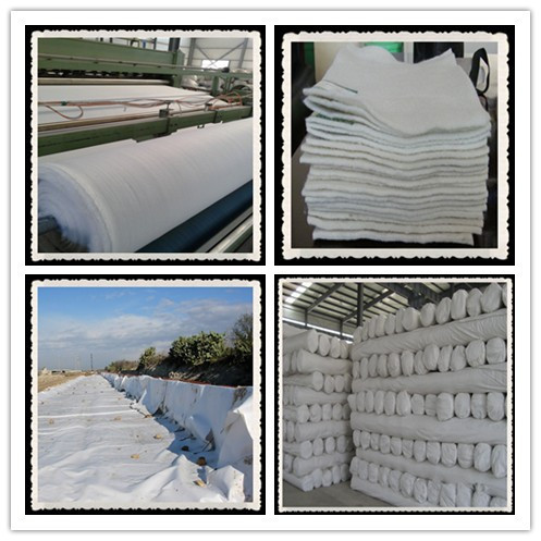 厂价直销供应短纤针刺无纺土工布 无纺土工布 透水土工布