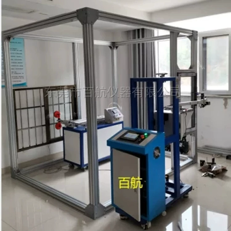 Шэньчжэнь Байханг поставляет машину для испытания прочности дверей и окон с внутренним открыванием с простым управлением.