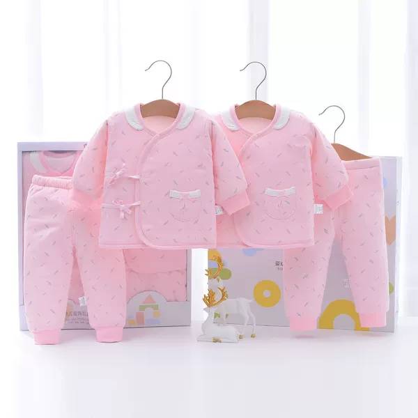 Set, fuchsia gift box, 4 piece set