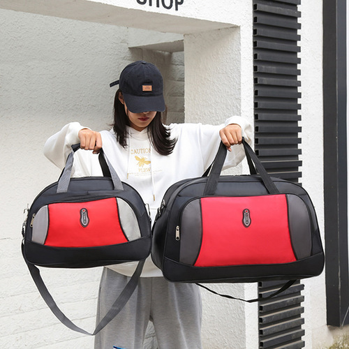 New Style Large Capacity Fitness Bag Shoulder Bag Oxford Cloth Waterproof Outdoor Portable Travel Bag with Logo Yoga Bag