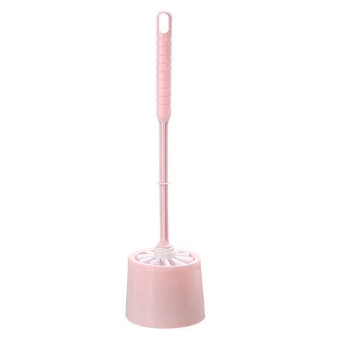 No punching base bathroom toilet cleaning brush can hang toilet brush plastic nylon soft bristle toilet brush
