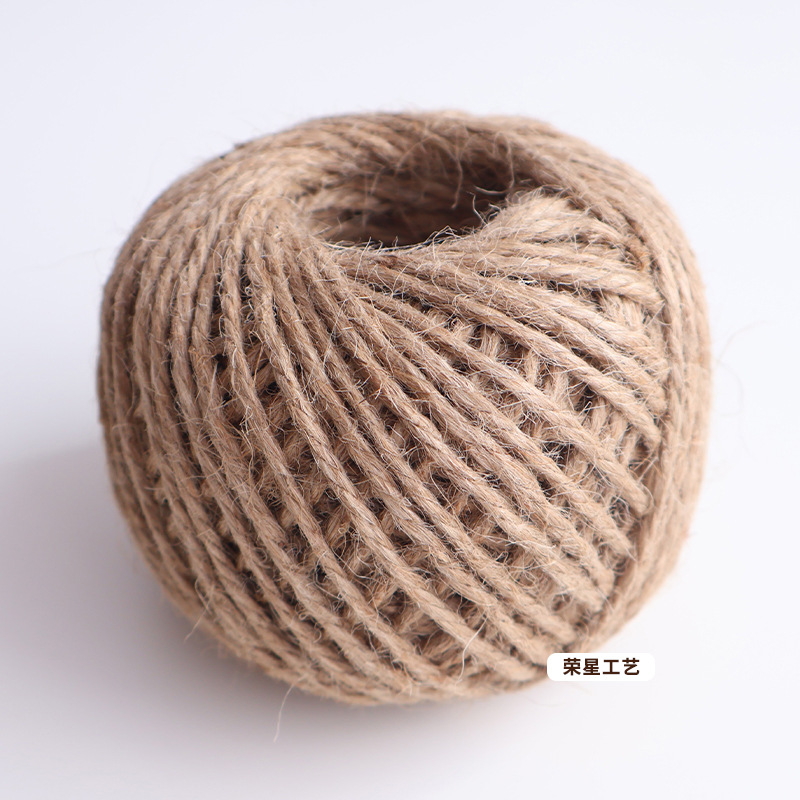 Cordón de cáñamo material de tela de cáñamo tejido a mano cuadrícula foto decoración de pared cuerda colgante cuerda de unión fábrica suministro directo