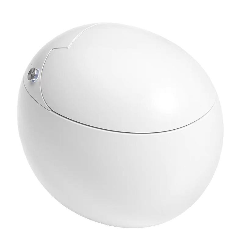 Nuevo tipo de huevo 60CM hotel creativo pequeño tipo de ahorro de agua inodoro inteligente integrado sin límite de presión de agua automático