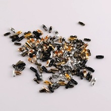 1.5mm2.4mm3.2mm珠腰扣波珠鏈專用連接扣廠家現貨diy飾品配件材料