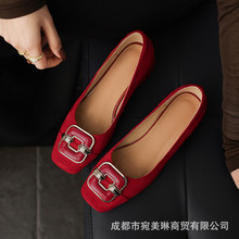 ĥɰƤ3.5cm�ָ����^��ЬŮ 2026�¿�ۚ��|�tɫ��Ь�\��ưЬŮ