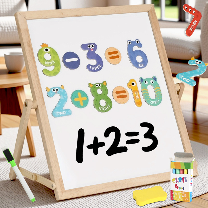 alfabeto digital infantil aprendizaje plegable tablero de dibujo sin polvo tablero de escritura borrable pared pegatinas tablero de dibujo juguete