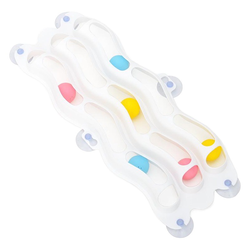 Mejora de tres capas gato pista divertido gato juguete pared lechón gato juguete auto-Hola gato rascarse Paquete de juguete en stock