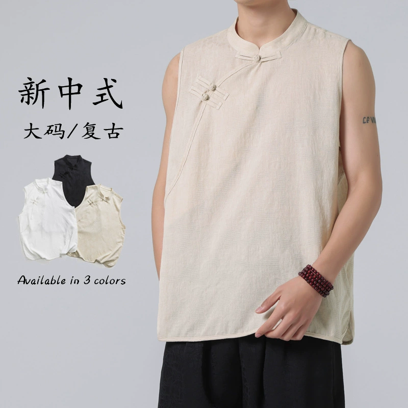 2025 год моды Ретро большой размер без рукавов