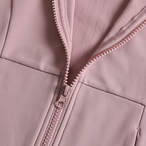 Women's Yoga Wear: Autumn/Winter Fleece-Lined Zip-Up Jacket – Slimming, Long-Sleeve Design for High-End Running, Sports, and Fitness Activities