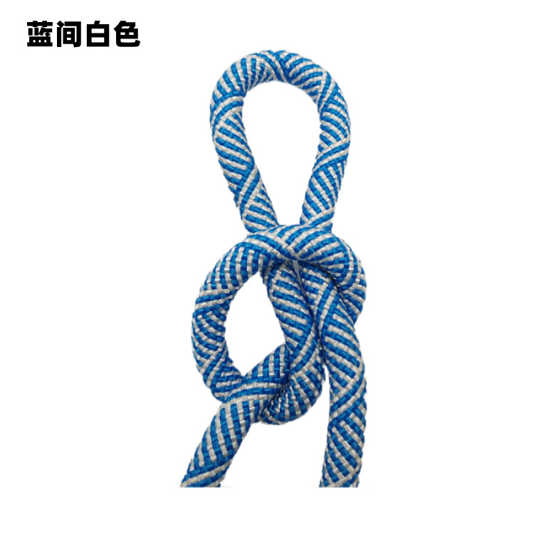 13MM礼品袋绳丙纶箱包提手绳双编宠物包芯绳间色编织绳绳子抽绳