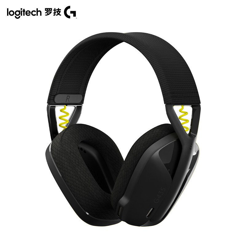 Logitech罗技G435无线蓝牙游戏耳麦 双模头戴电竞耳机麦克风现货|undefined