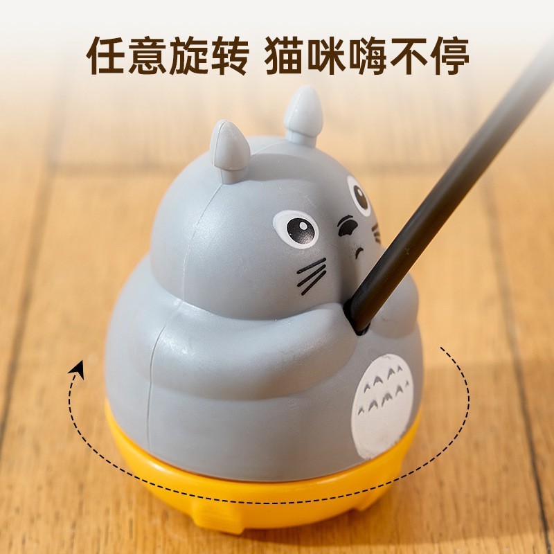 Amazonの人気の子猫釣り猫スティックワイヤーロングロッドフェザーキャットトイ回転可能な猫のおもちゃ|undefined