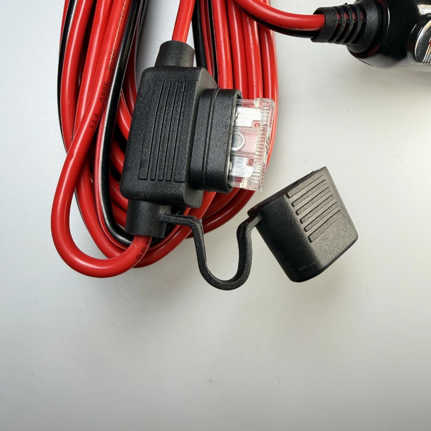 Awg Cigarette Lighter Male Sae Plug 12V24V Car Adapter Motorcycle Charging Power Extension Cable 2-Core