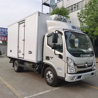 福田奥铃速运可拆卸式肉钩冷藏车海鲜鲜肉冷链车可分期冷链优选