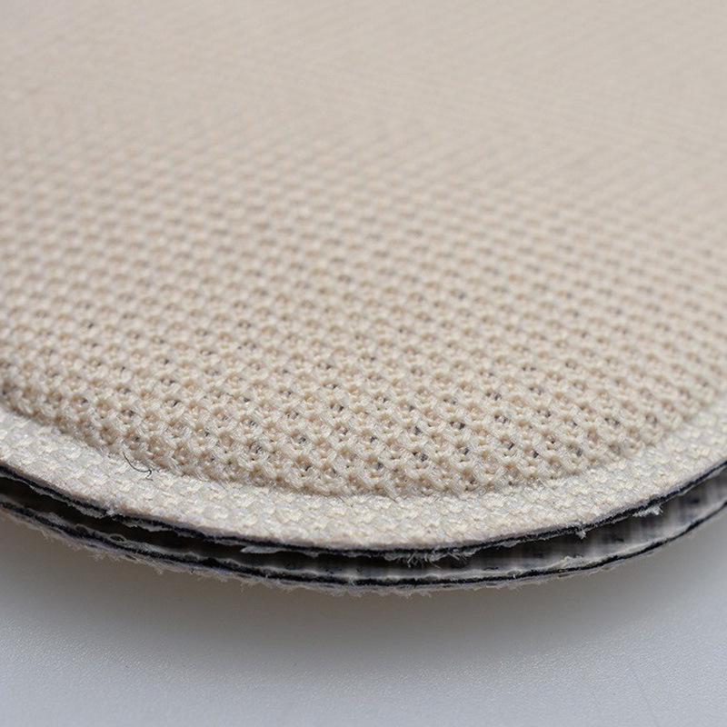 En stock suministro de rebote suave transpirable cómodo cojín sándwich de carbón activado antideslizante resistente al desgaste de succión/transpiración plantilla