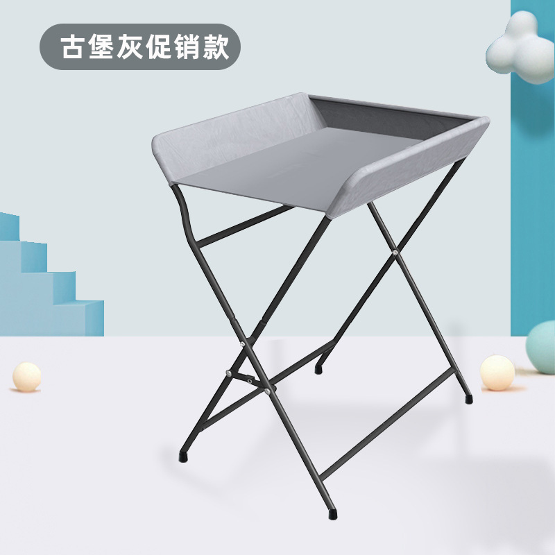 Tabla de pañales, tabla de cuidado infantil multifuncional, tabla de toque plegable para bebés, tabla de baño para pañales recién nacidos