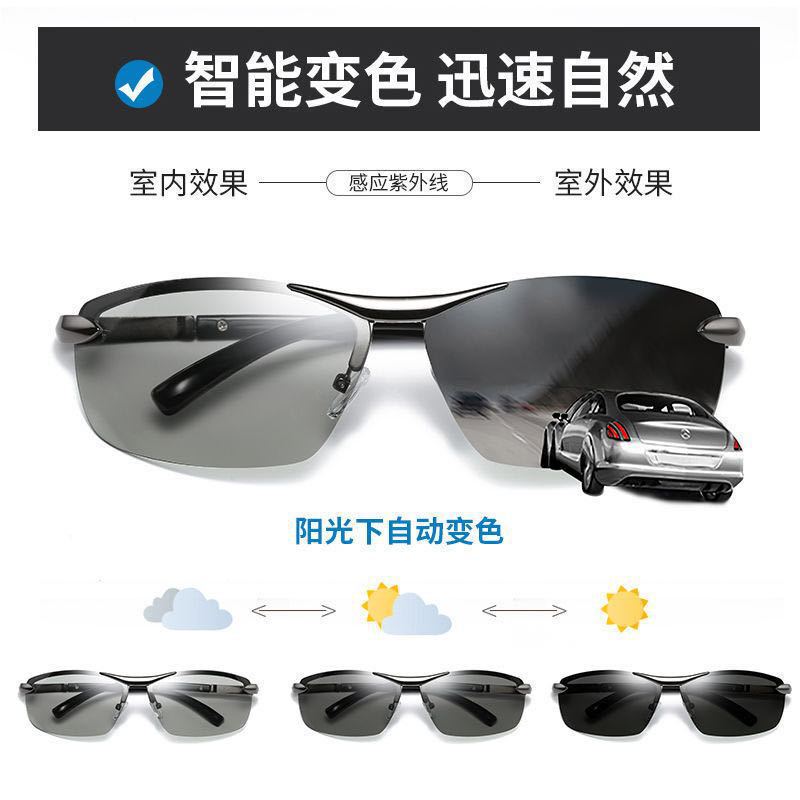 Newly Upgraded Driver's Day and Night Anti-Glare Driving Glasses Polarized Night Vision Goggles Fishing Glasses
