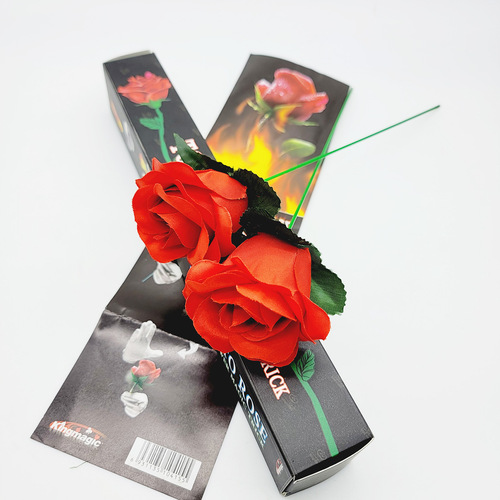 G0415 Torch Turns into Rose Premium KingMagic Magic Prop Festival Performance Party Performance