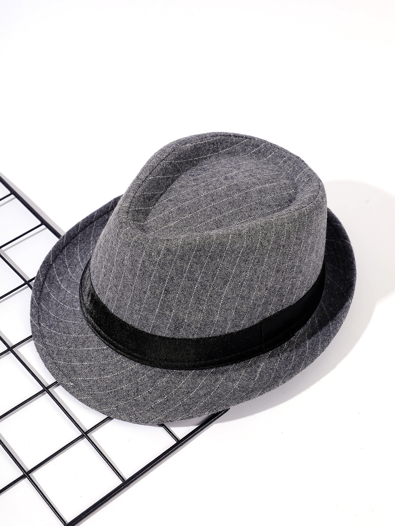 Otoño e invierno nuevos hombres británicos sombrero de lana sombrero Jazz de los hombres de mediana edad y ancianos sombrero
