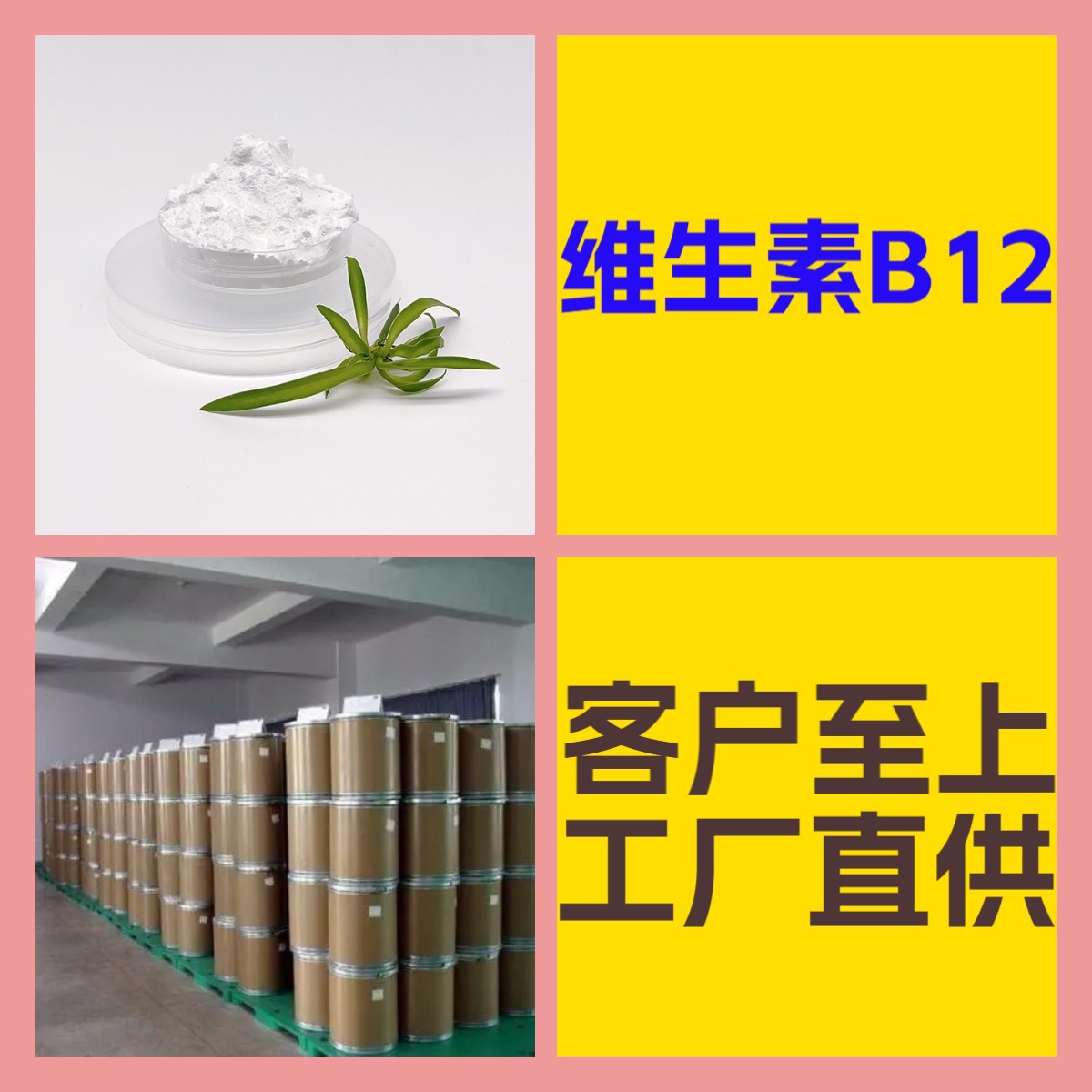 维生素B12 工厂直供工业级分析顾客是上帝诚信经营浙江江苏山东