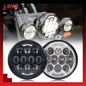 5.75 düym Harley motosiklet LED fənəri 80W