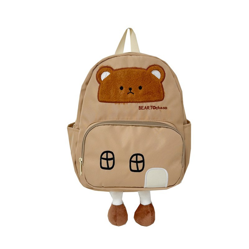 Kindergarten Baby mochila de dibujos animados lindos osos niños y niñas mochila de casa pequeña 2025 nueva mochila para niños