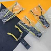 Стрельба из рогатки, ностальгическая игрушка, резиновая лента, пластиковая ручка, рогатка с электроприводом, детская игрушка, рогатка, поставка из магазина за один доллар