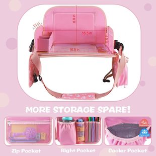Children's aircraft travel tray toddler car seat activity lap tray children's road travel accessories