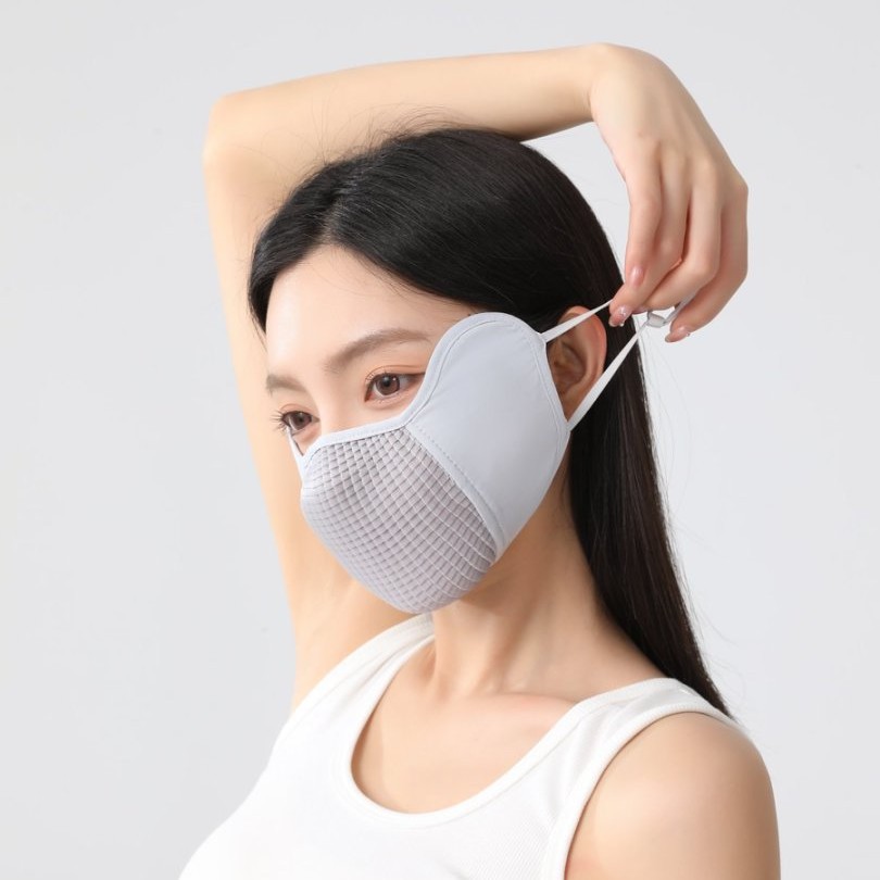 运动骑行防晒口罩防紫外线女公路车户外登山透气冰丝面罩男2025款