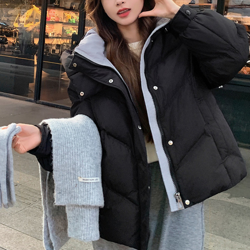 白霊爾高級ダウンジャケット レディース 冬 2025年新作 小柄さん向け ショート丈 厚手 ホワイトダックダウン 人気コート