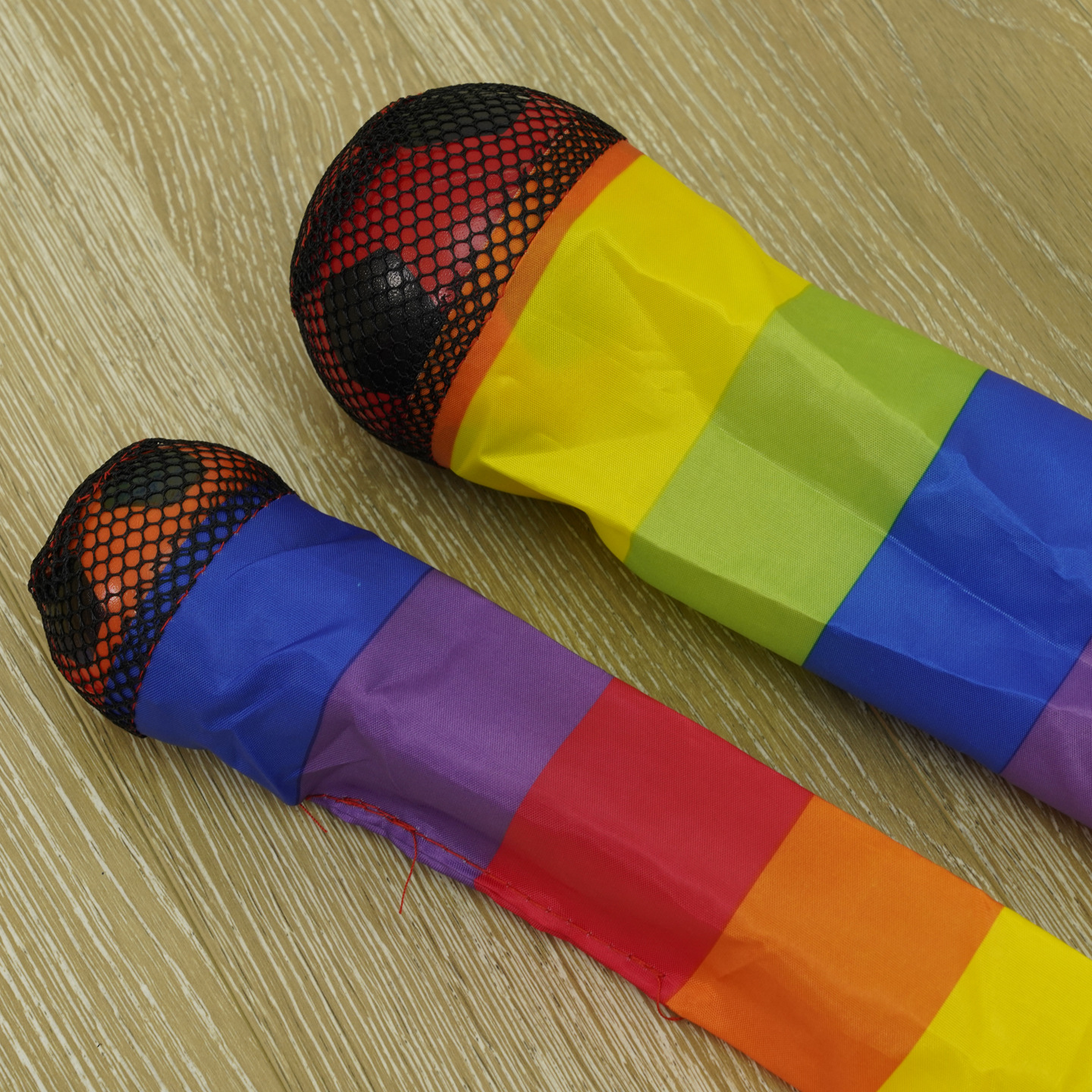 Meteor bola bolsa de arena jardín de infantes equipos de entrenamiento sensorial cinta de color con resistencia al viento softball equipos deportivos para niños lanzando bola