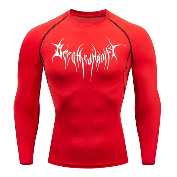 Red long-sleeve