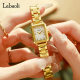 Labaoli brand women's watch ins style light luxury small square watch steel band watch women live fashion waterproof watch wholesale