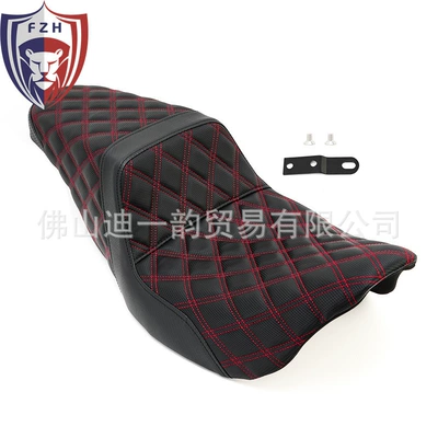 Applicable to Harley Street Motorcycle cushion - red-line
