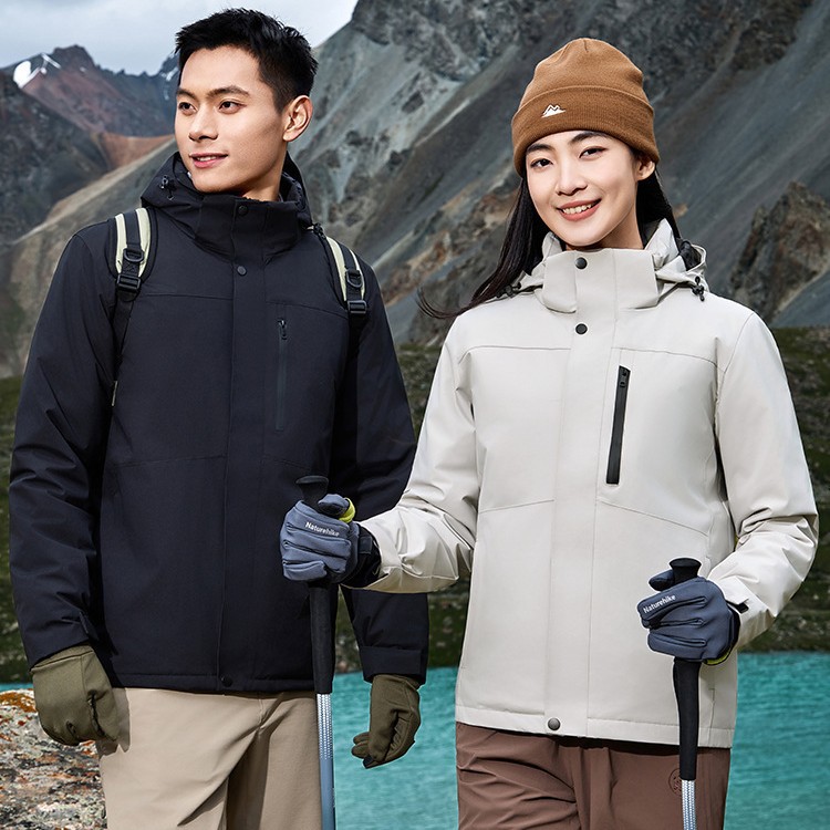 Down Jacket All-In-One Jacket Workwear Custom Printed Logo Corporate Group Windproof Workwear Embroider for Men and Women