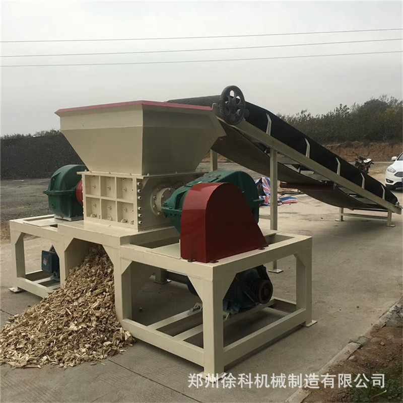 Tire Shredding Production Line Waste Tire Recycling and Regeneration Crushing Processing Equipment Tire Shredder