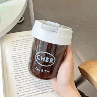 创意玩偶咖啡杯吨吨杯塑料吸管杯亚克力高颜值水杯儿童杯子批发