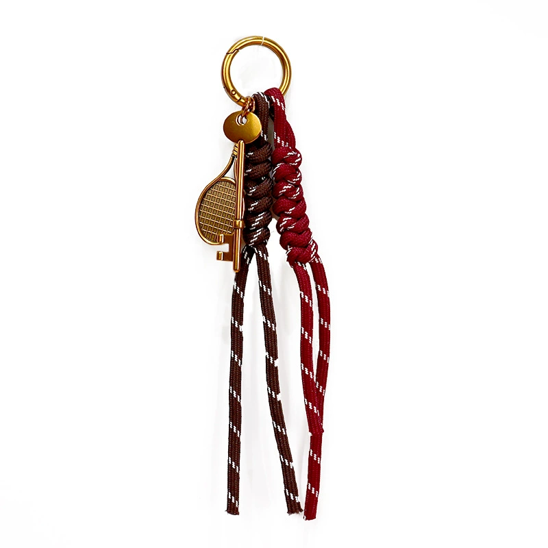 Pendant handmade, woven strap for beloved, keychain, accessory, Birthday gift