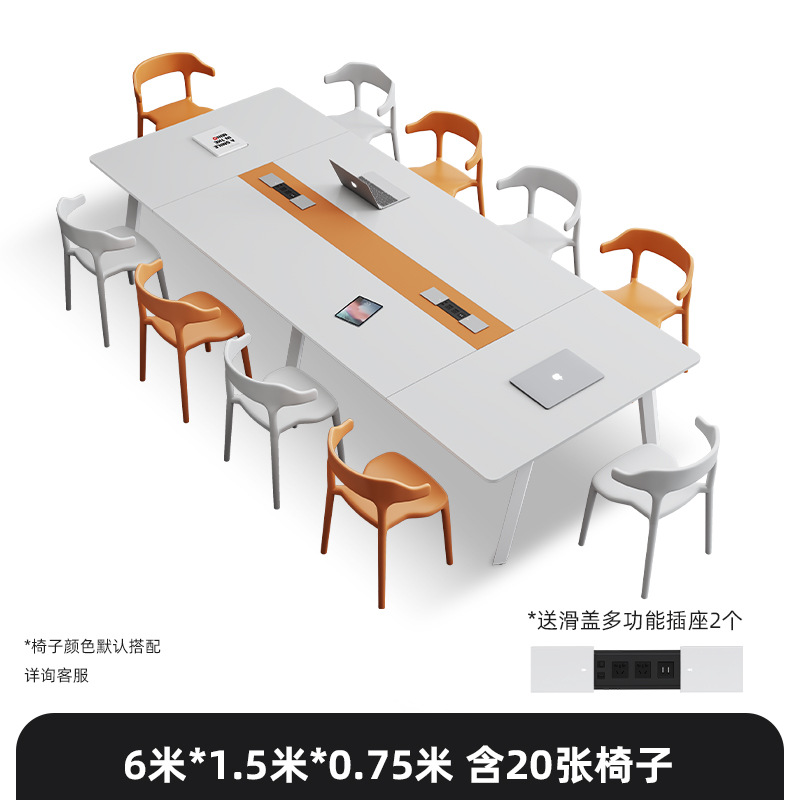 6 метров с 20 стульями (стальной каркас, утолщенный подрозетниками)