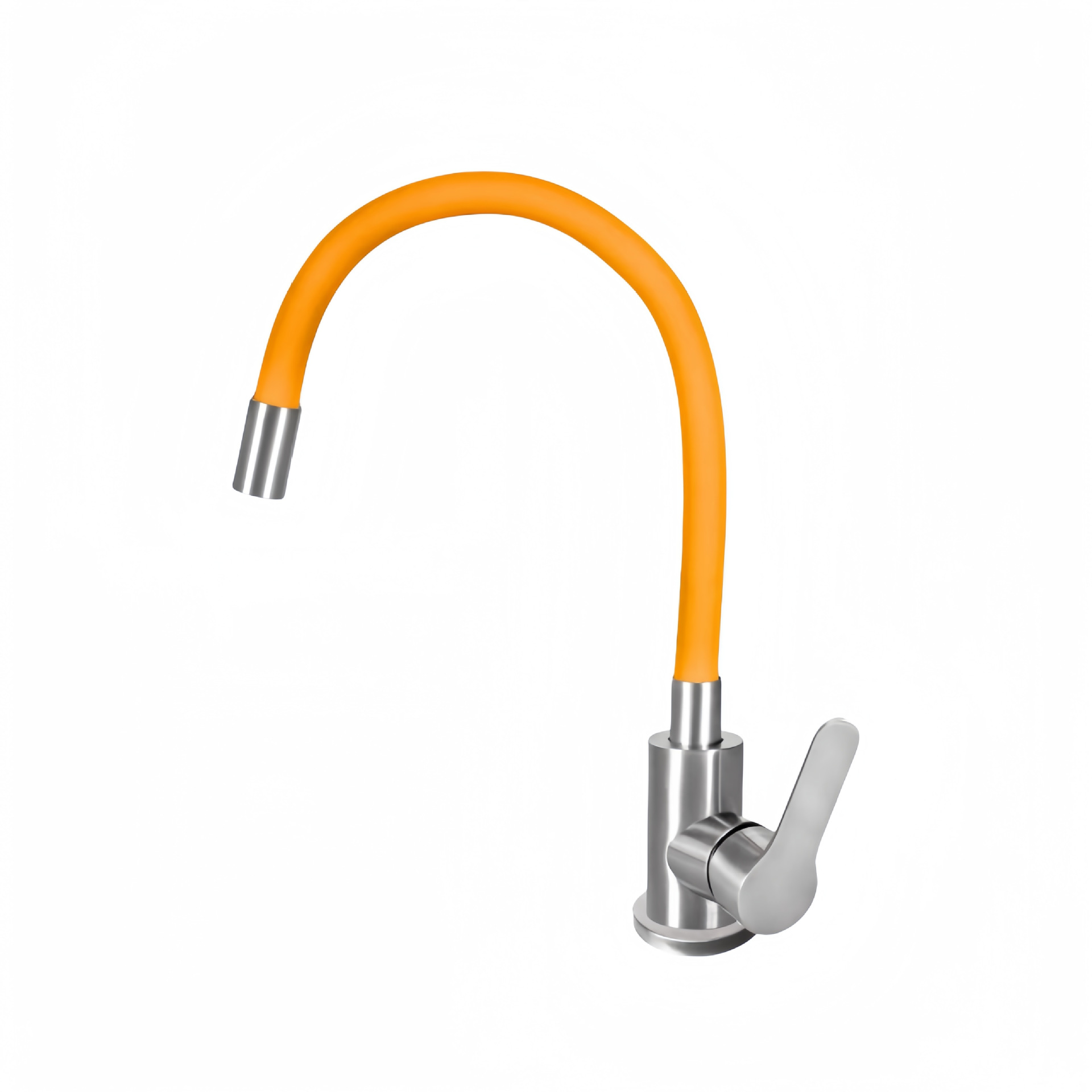 Dibujo de alambre de color universal tubería de hortales fría y caliente grifo de acero inoxidable color universal mezcla de agua de cocina grifo de comercio exterior